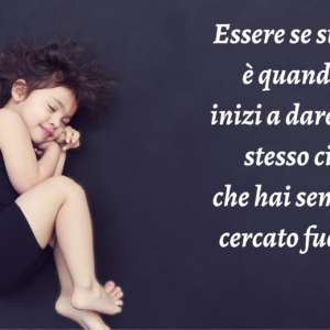 ESSERE…. UNA SCELTA DI CUORE